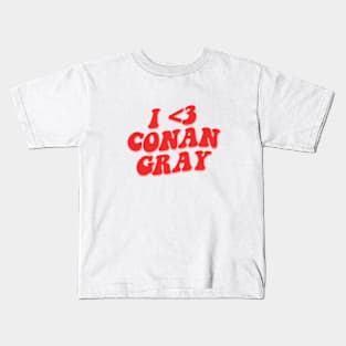 I LOVE CONAN GRAY Kids T-Shirt